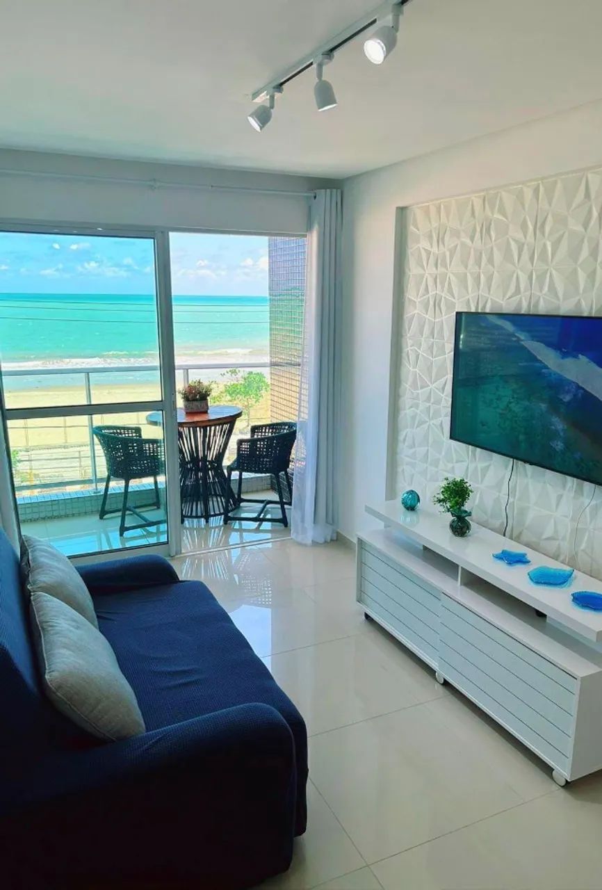 Apartamento Boa Viagem Beira Mar com Vista Mar (diária) - Foto 5