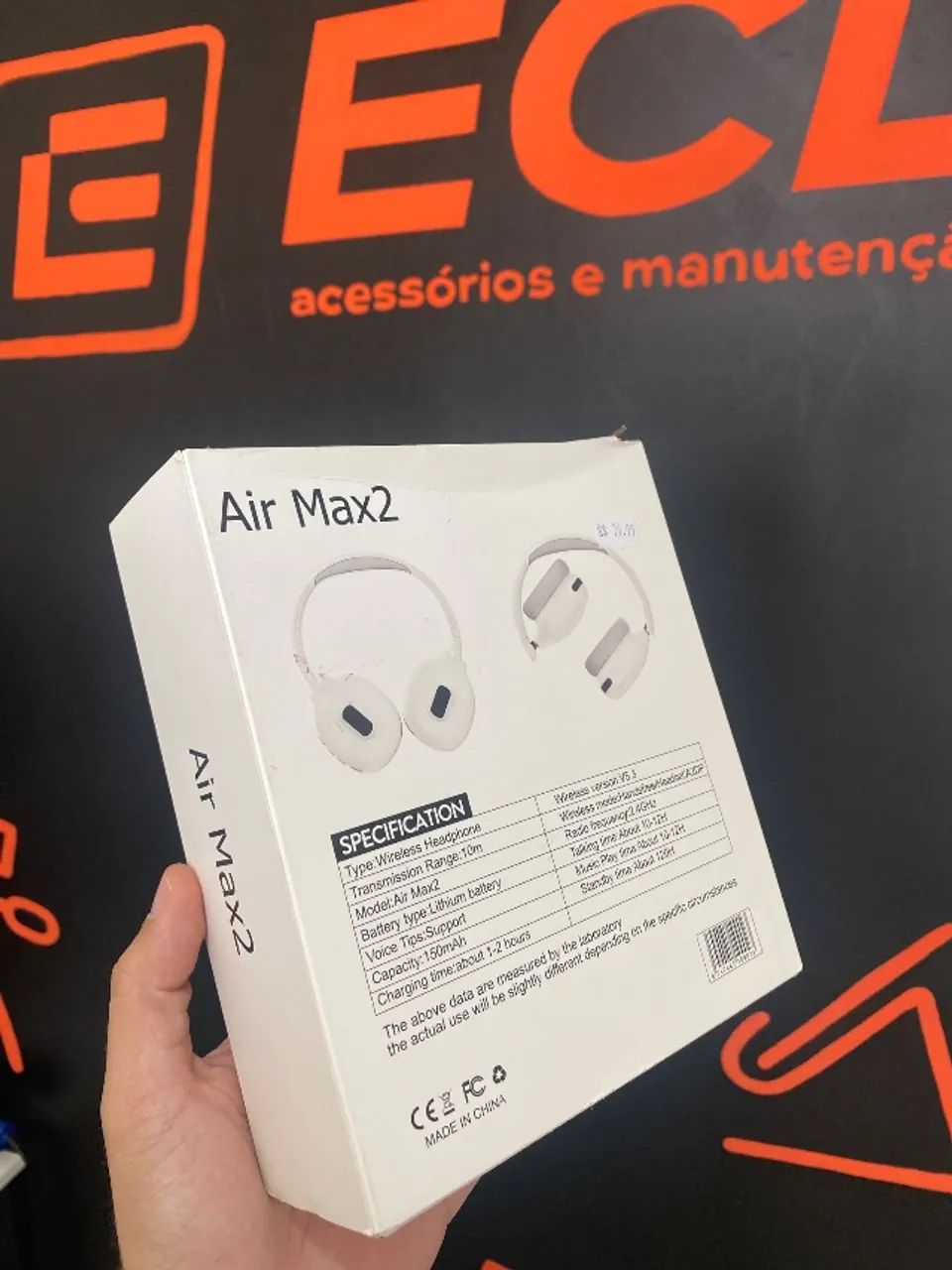 Fone Bluetooth air Max 2  - Foto 2