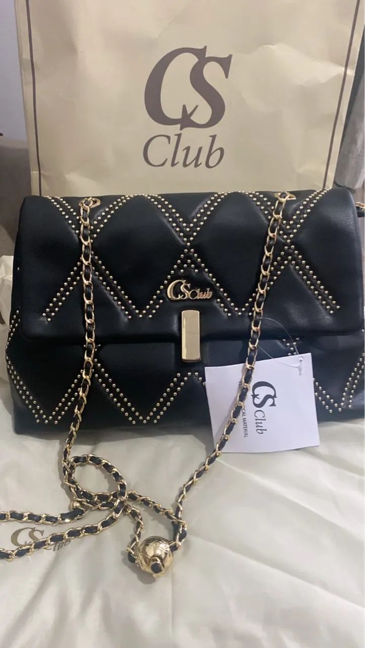 Bolsa  Carmen Steffens preta