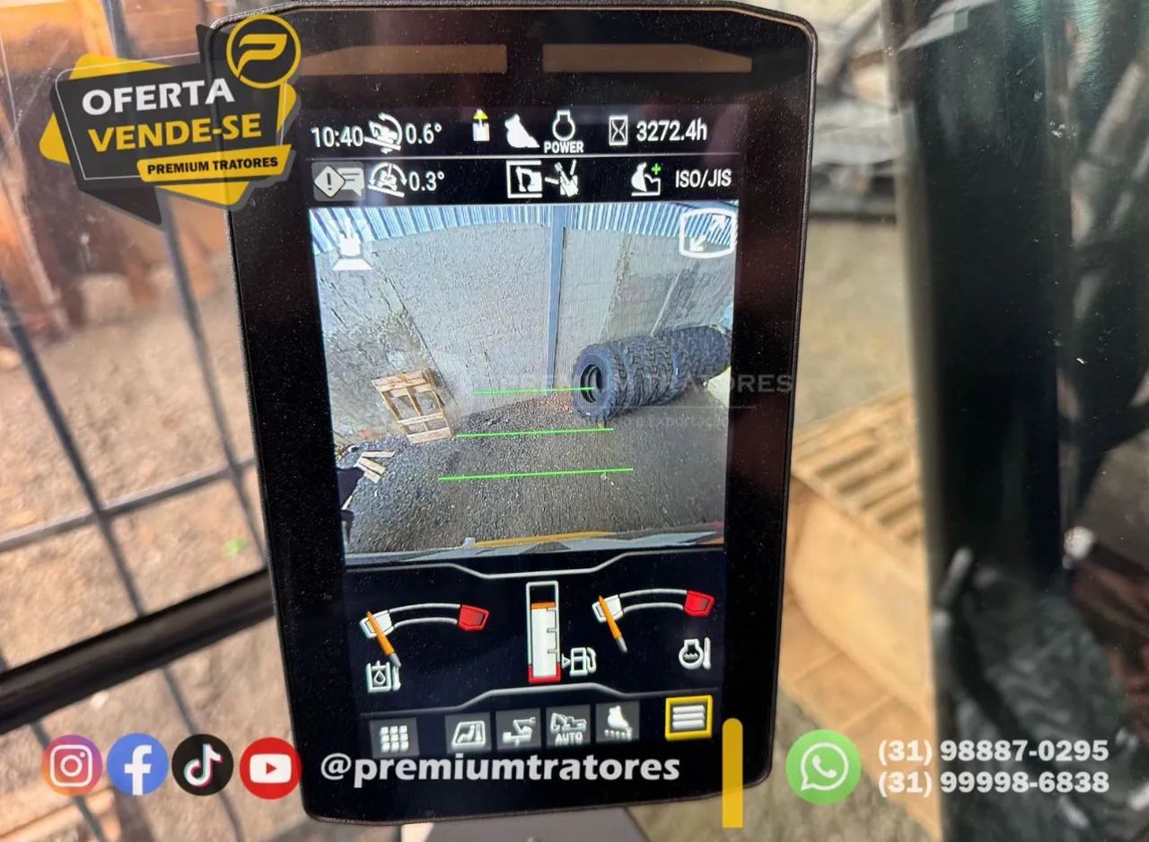 Mini escavadeira Caterpillar 320 - Ótimo estado - Foto 3