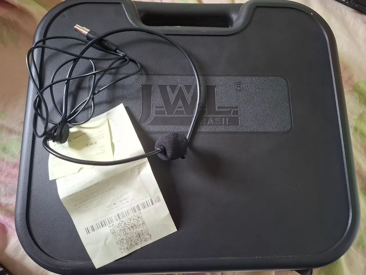 Kit de microfone sem fio JWL U-8017 - Foto 3