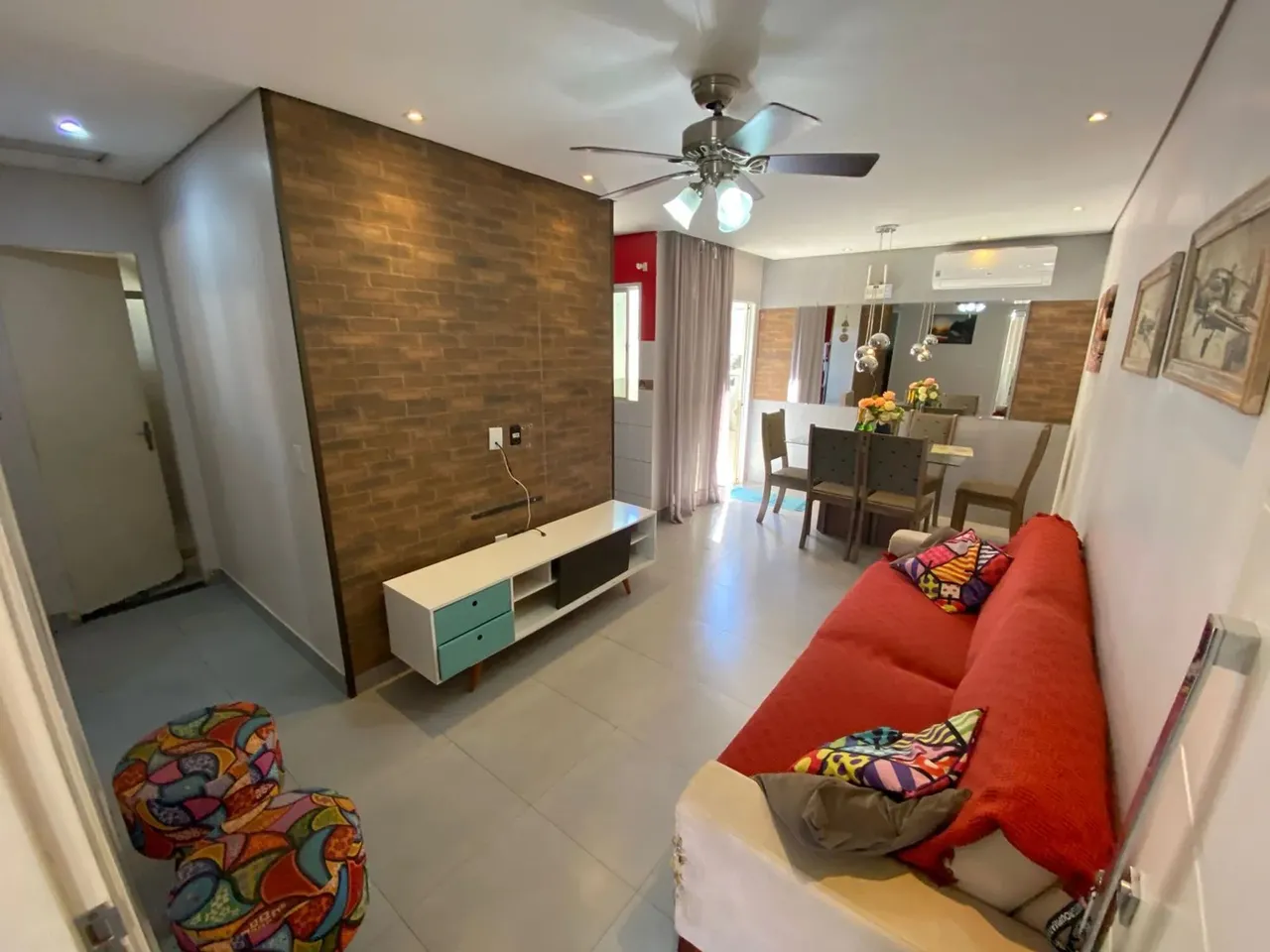 Casa mobiliada no Condomínio Esmeralda, Várzea Grande