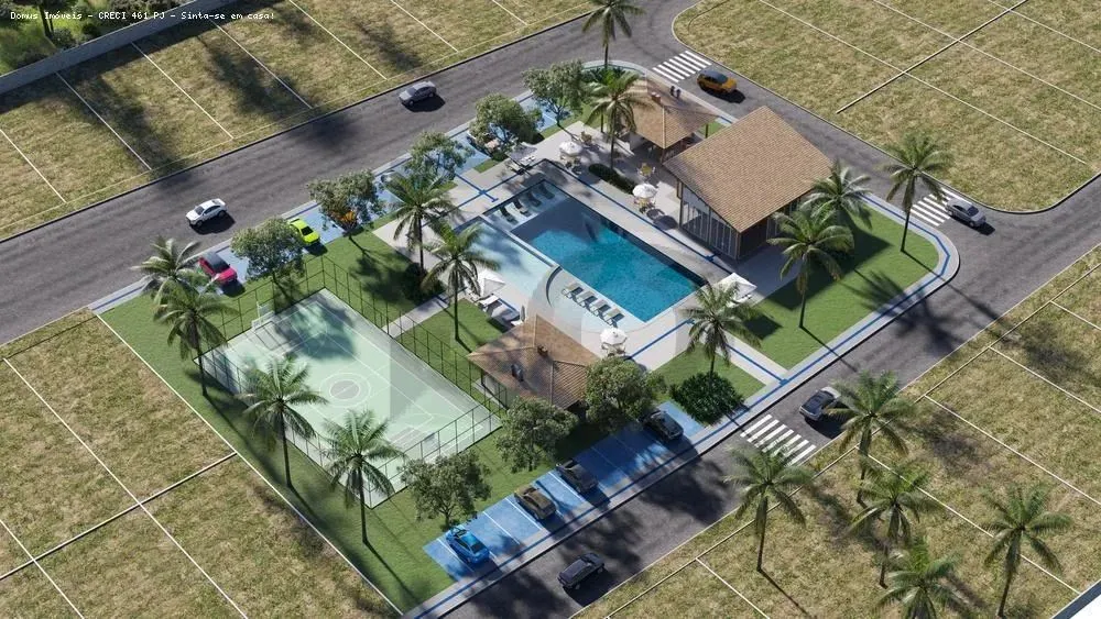 Lote no Condomínio Malibu Beach Residence com 237m² e Área de Lazer