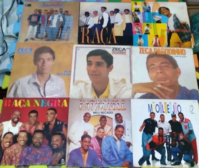 Lote 9 Lp's disco vinil Pagode variados 1 - Foto 5
