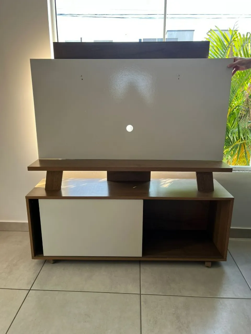 Rack com painel