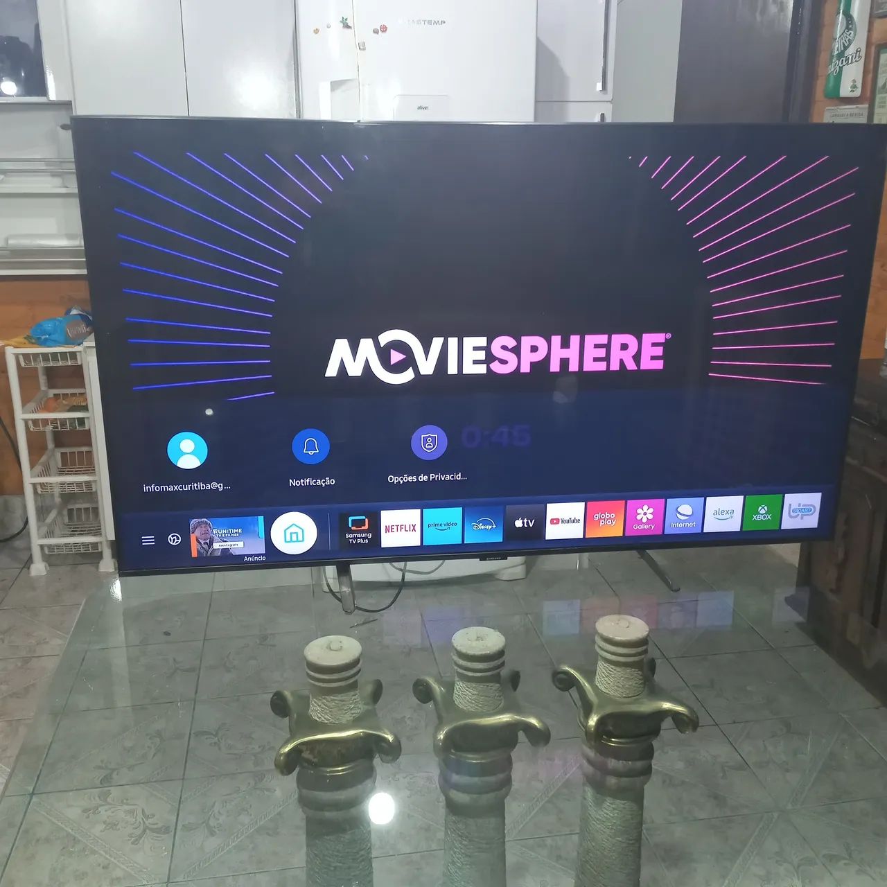 Tv 4k Smart 50AU8000 Samsung Xbox Alexa Crystal UHD  - Foto 4