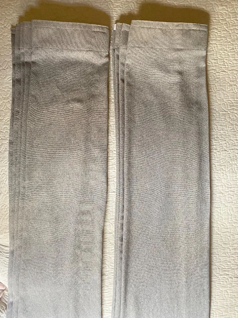 Cortina de linho cinza  - Foto 2