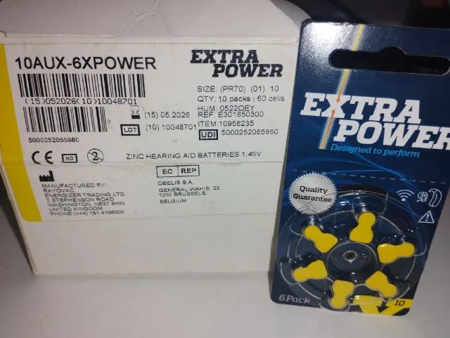 Baterias para Aparelhos Auditivos - EXTRA POWER - Foto 5