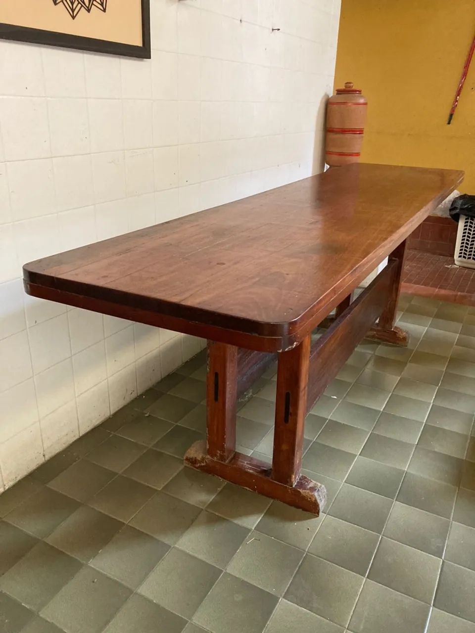 Mesa de madeira maciça - Foto 2