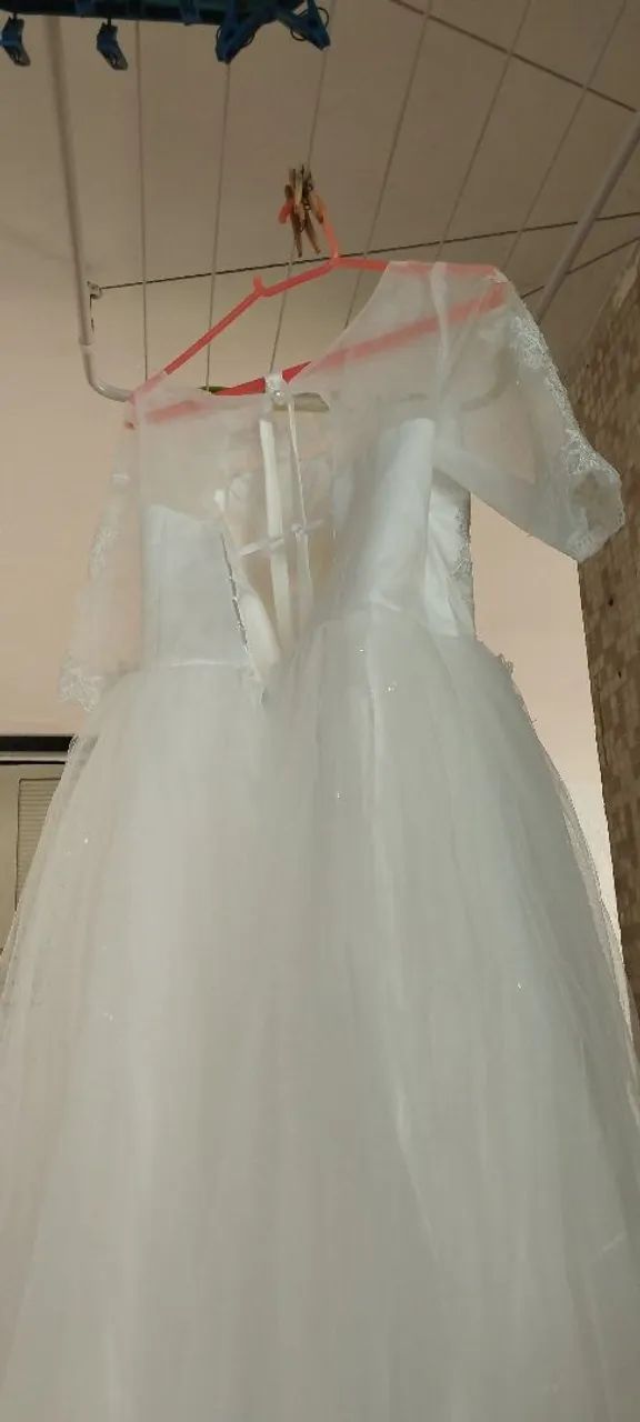 Vestido de noiva elegante e romântico - Foto 2