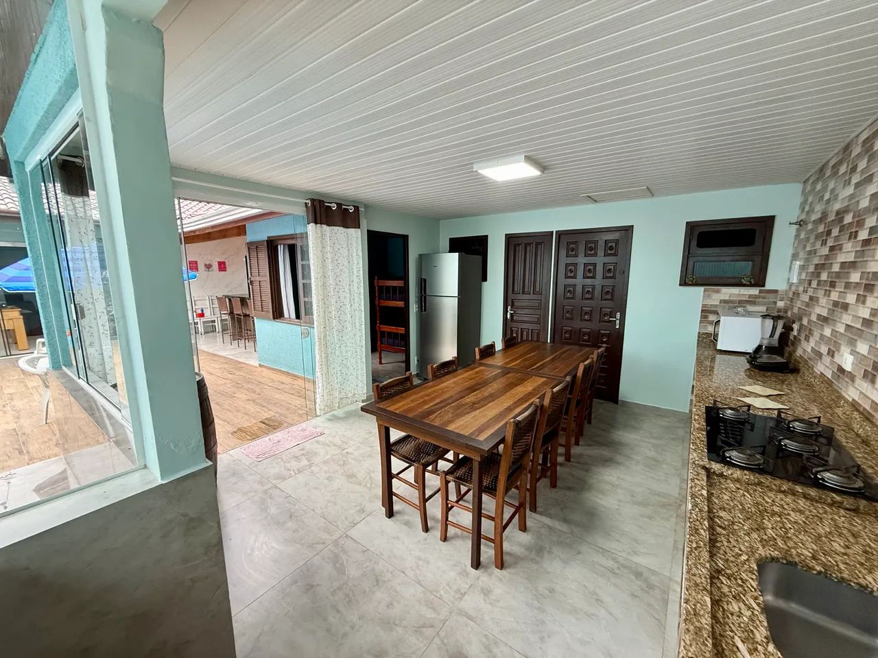 Casa perfeita, na quadra do mar, com piscina, p 10 pessoas  - Foto 8