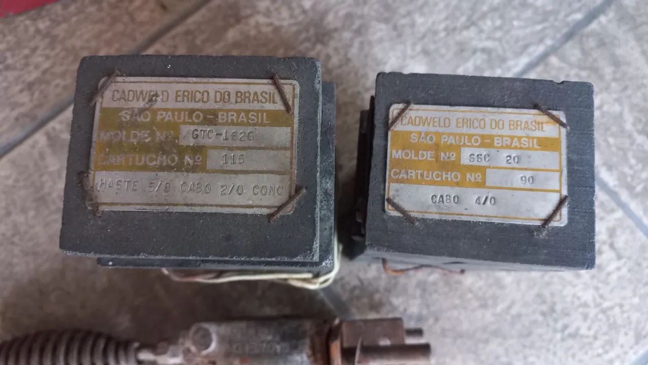 Alicate com 2 moldes de solda - Foto 3