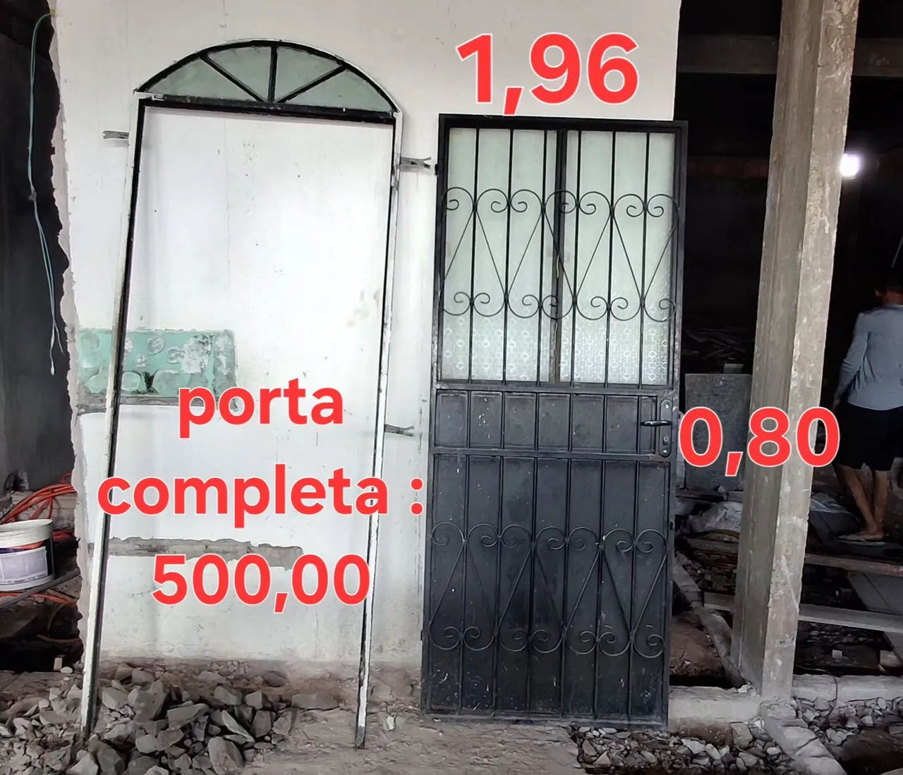 Vendo portas e janelas de ferro usada - Portas e Janelas - Tarumã ...