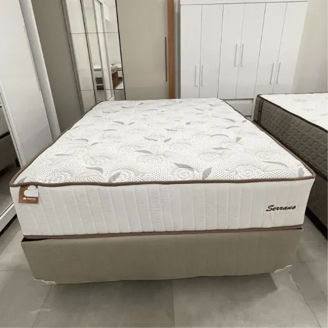 Cama Box SOLTEIRO Serrano sem EPS Bonno - Entrega grátis p/ Fortaleza - Foto 4