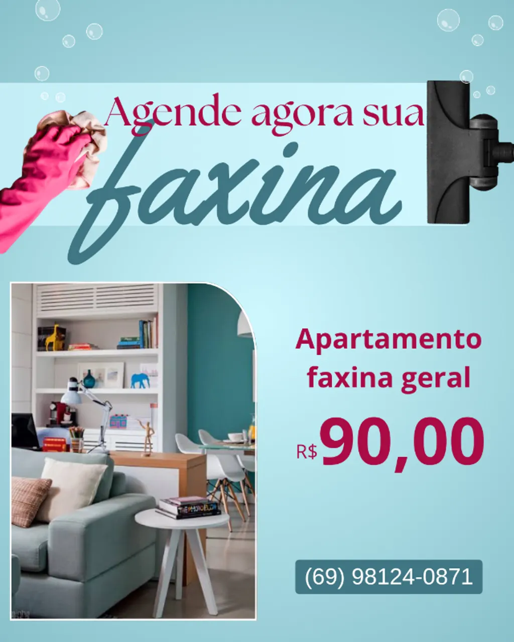 Faxina em apartamentos