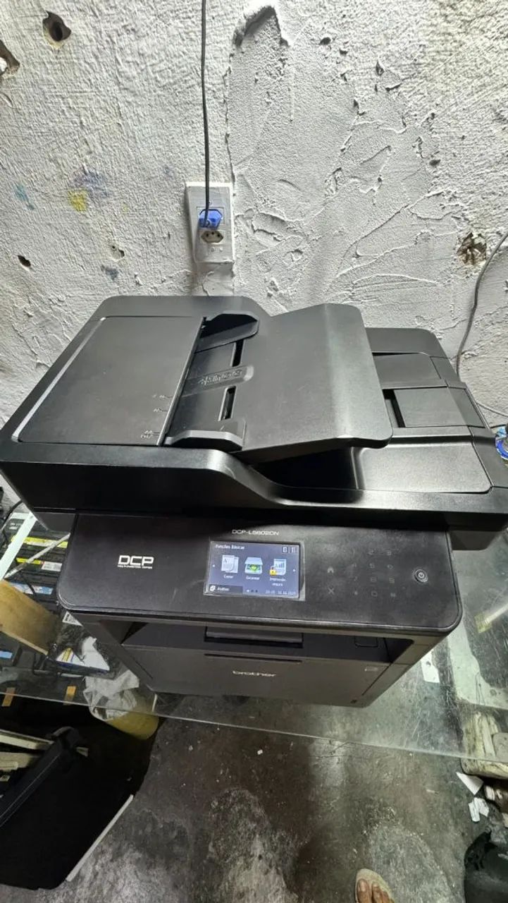 Impressora laser monocromática Brother DCP 5602dn dúplex automático revisada com garantia  - Foto 2