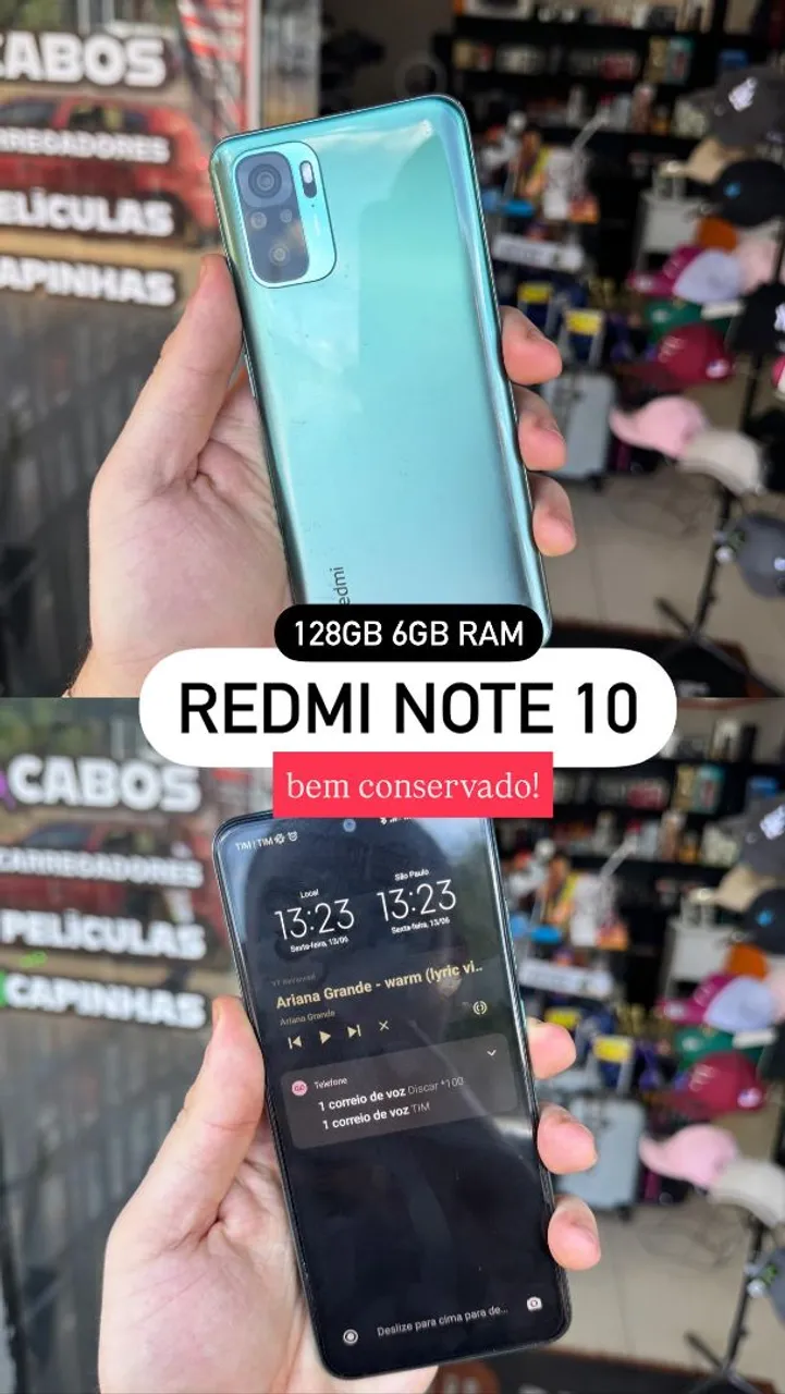 Redmi note 10 (somente 10!)