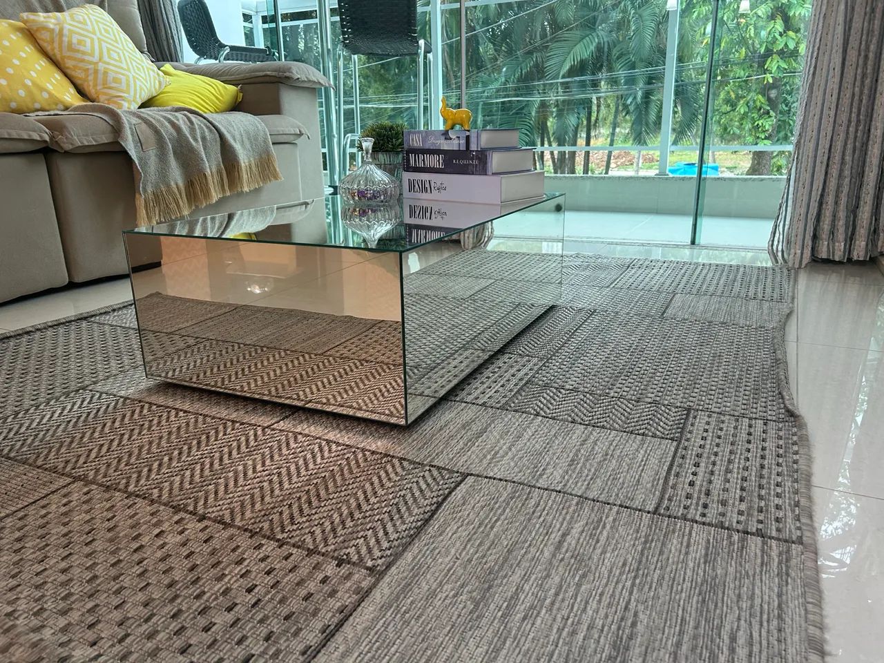 Mesa de centro espelhada 80X50 - Foto 3