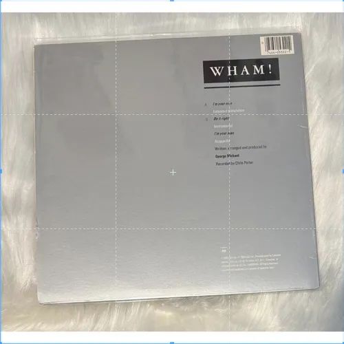 VINIL SINGLE 12'' WHAM! - I'M YOUR MAN IMPORTADO - Foto 2
