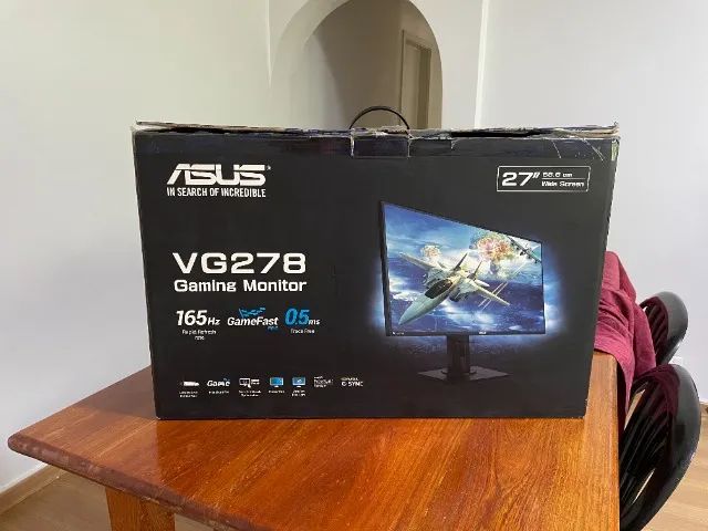 Monitor Asus 27 Polegadas FHD 165Hz 0.5ms VG278 - Foto 4
