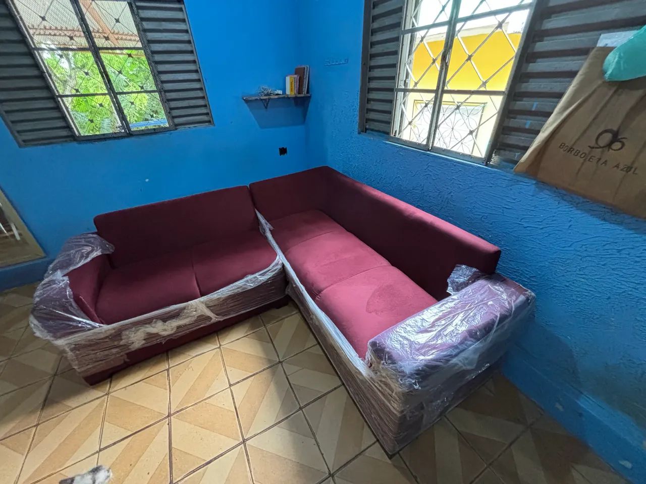 VENDO SOFA EM FORMATO DE L  - Foto 4