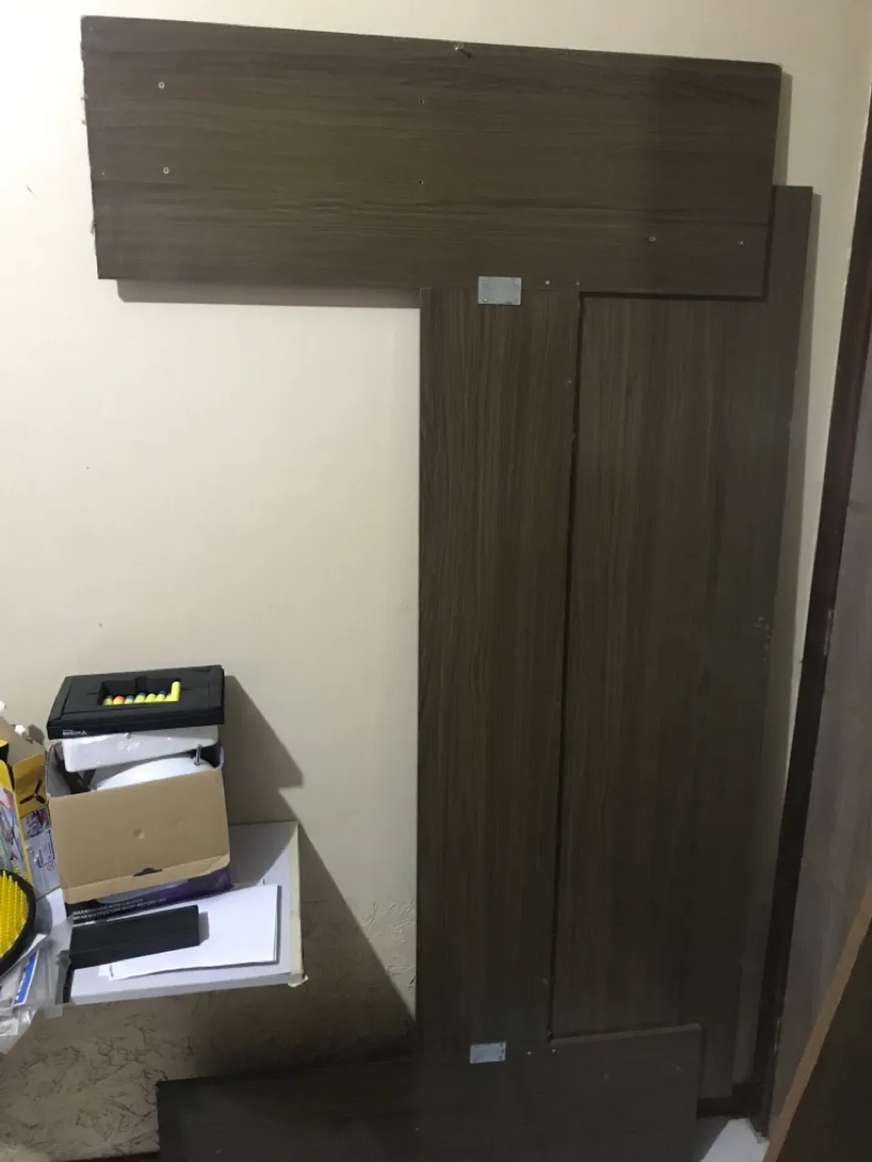 Painel para Cama Casal é rack