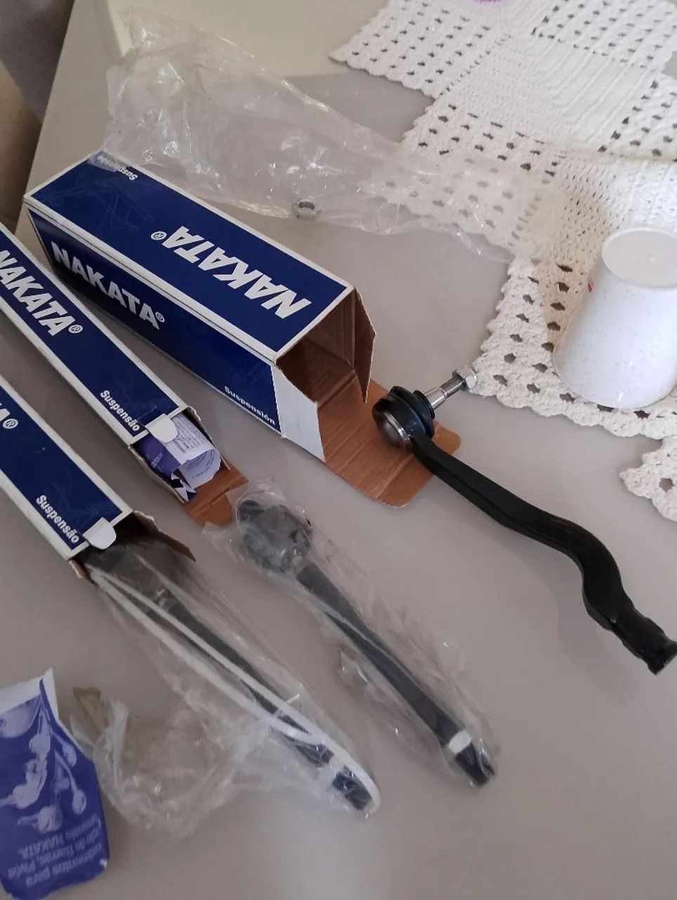 Suspensão logan sanderoAxial e terminal de direção sandero logan 2007 a 2019 - Foto 5