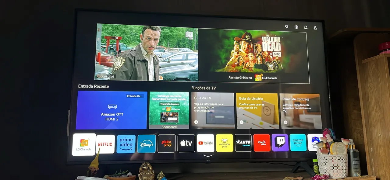 Smart TV LG 55 polegadas