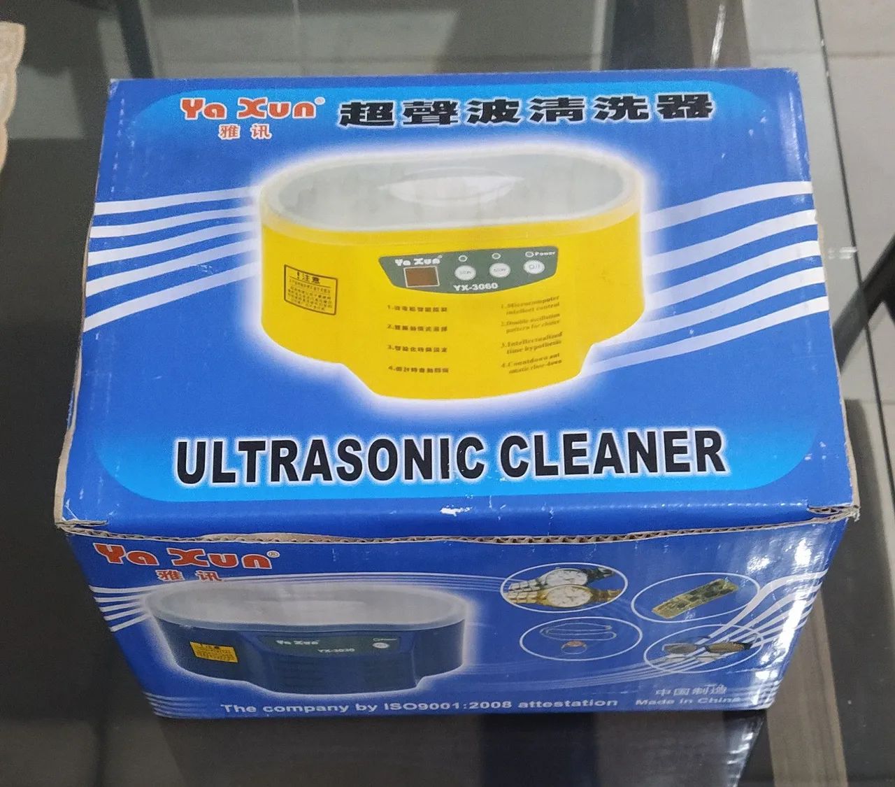 Ultrasonic Cleaner para desoxidação de placas de celulares,relógios, óculos 110v Nova<br><br> - Foto 3