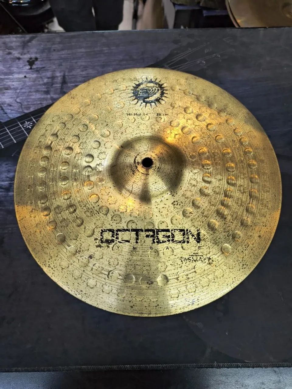 Par de pratos de 14 polegadas Octagon - Foto 3