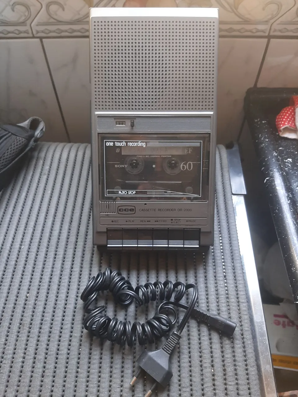 Gravador de Cassete CCE DR-2000 - Um Clássico!