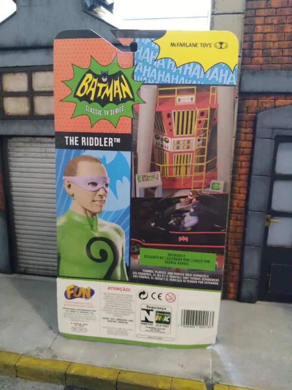 DC Charada Riddler Sem Máscara 15cm - McFarlane - Raro - Foto 2