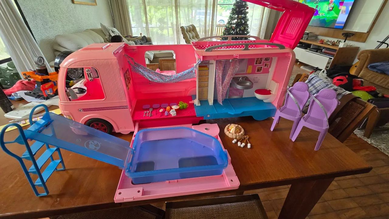 Trailer dos Sonhos Barbie com Acessórios - Mattel - Foto 4