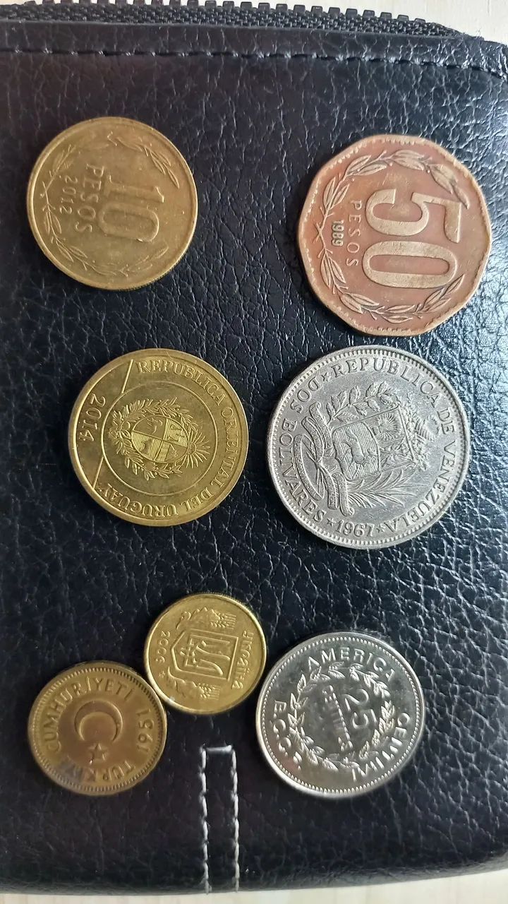 Moedas de vários países  - Foto 2