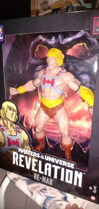 Boneco He-Man - Masters of the Universe Gigante Mimo - Foto 4