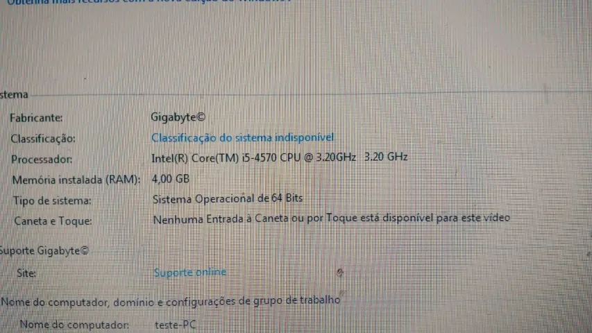 I5-4570 + 4GB Ram Usado