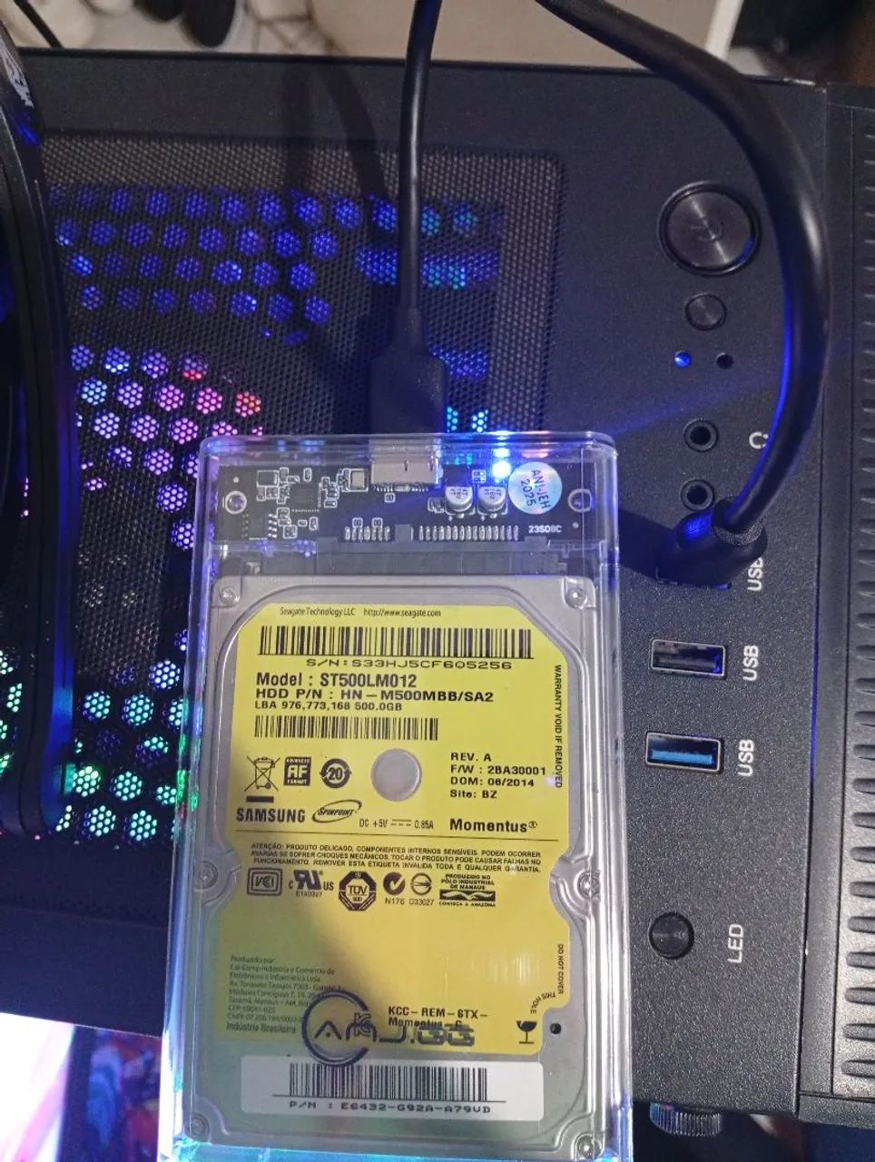 Hd externo 3.0 500gb