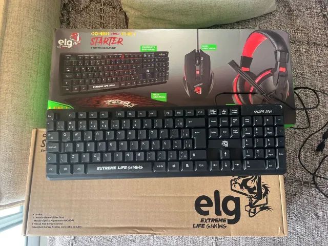 Combo ELG Extreme Life Gamer 4 em 1 Starter