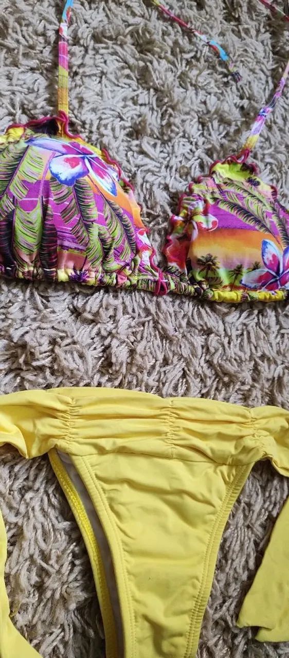 Conjunto biquíni tropical65562807175682121
