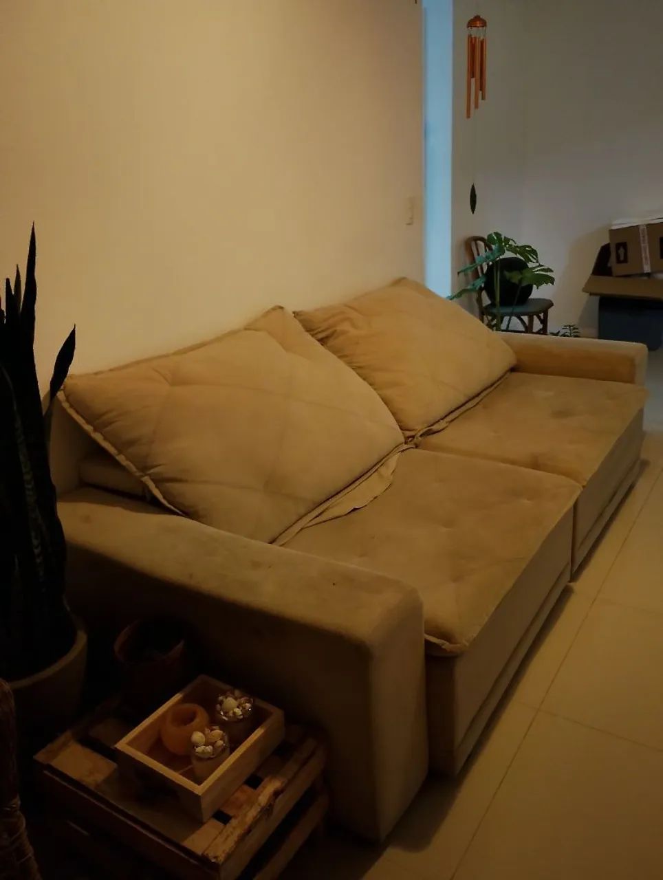 Sofá retrátil, lindo, confortável e elegante - Foto 2