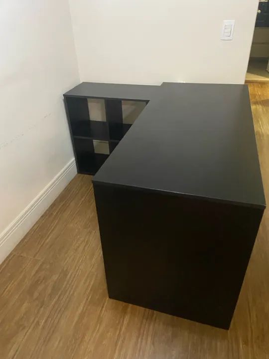 Mesa de escritório em L - Foto 3