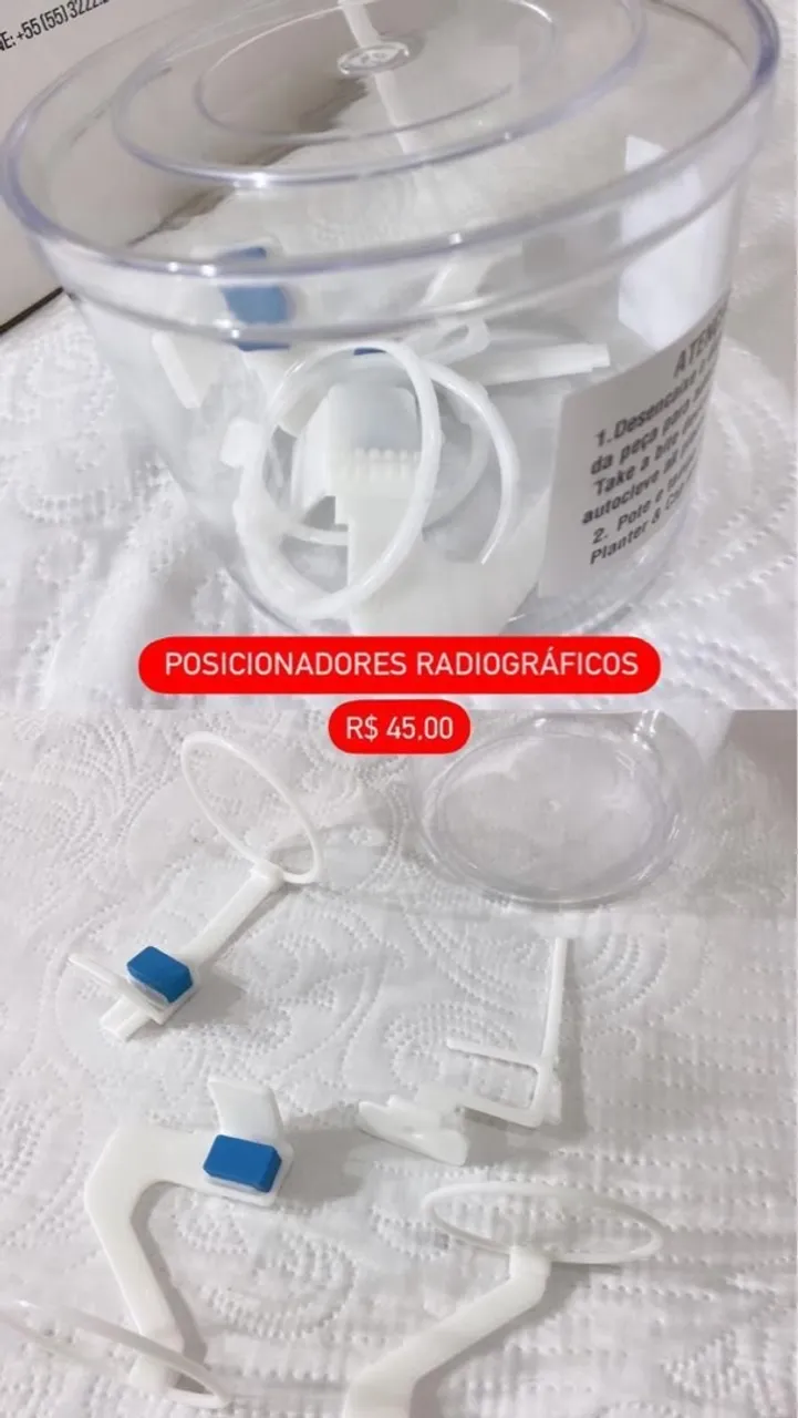 Posicionadores Radiográficos Odontológicos - R$45,00