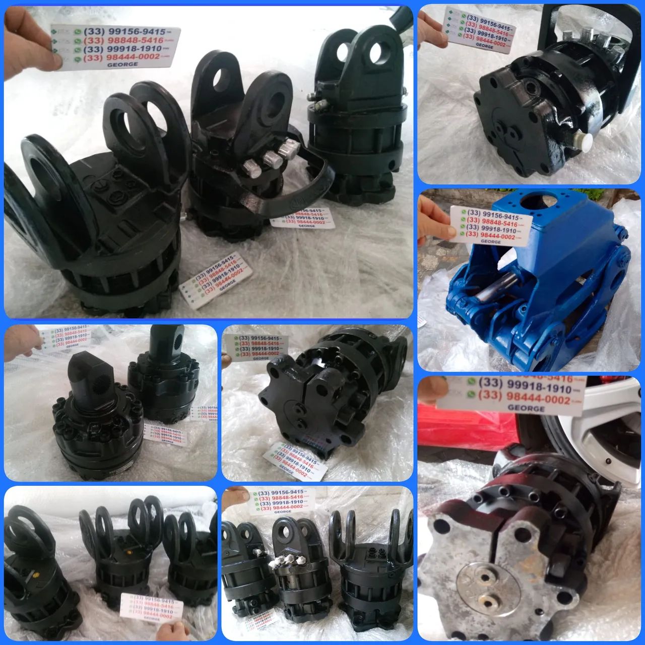 ROTATOR INDEXATOR PERFURATRIZ GARRA FLORESTAL 