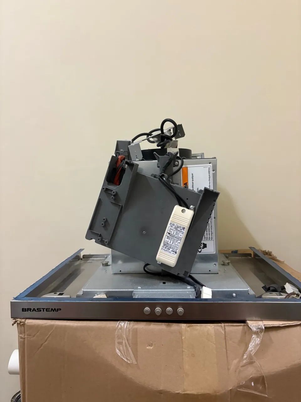 Coifa Vidro Plano Parede Brastemp - Foto 3