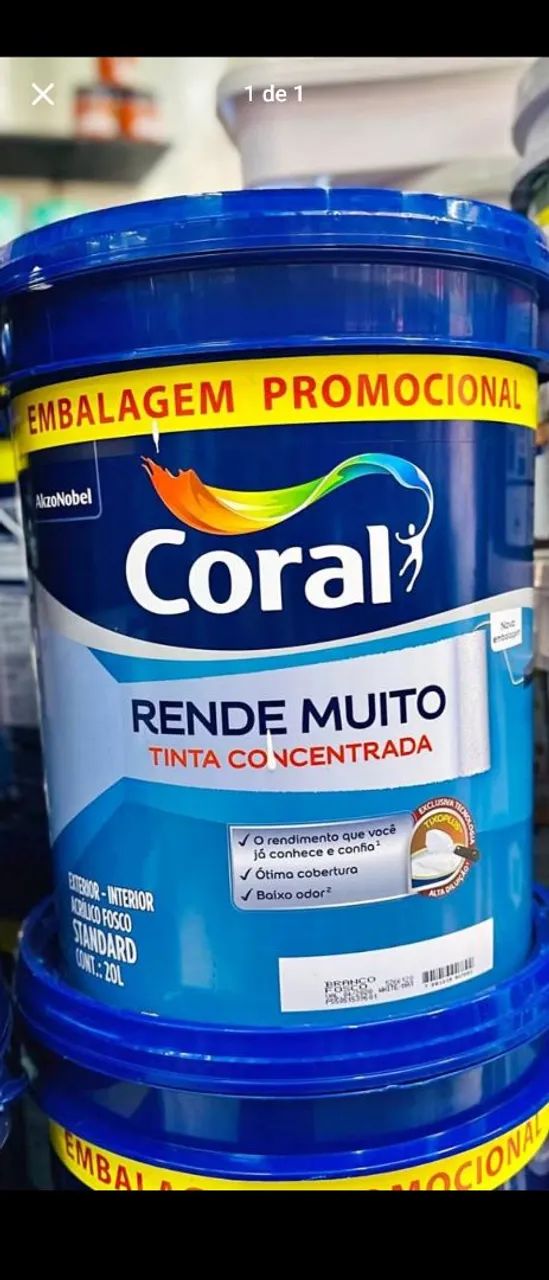 Tinta Coral Rende Muito 20L