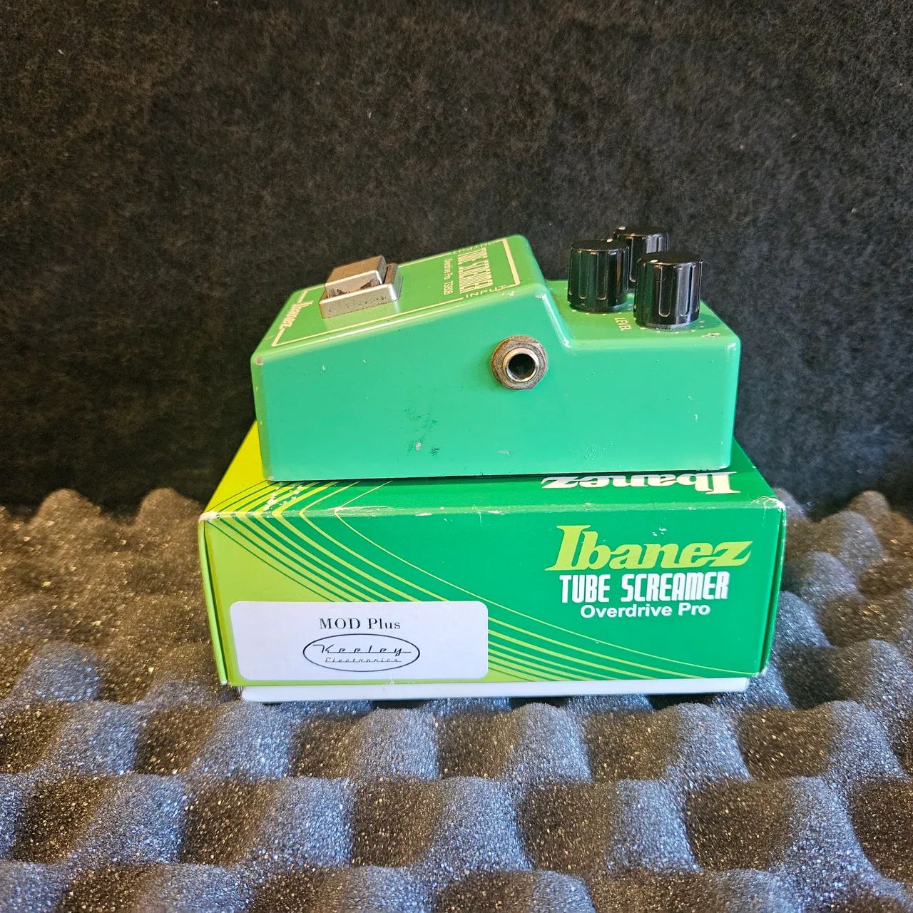 ギター keeley mod ts808 tube screamer Ibanez Ts808 Keeley Mod Overdrive Tube Screamer (usado) - Verde