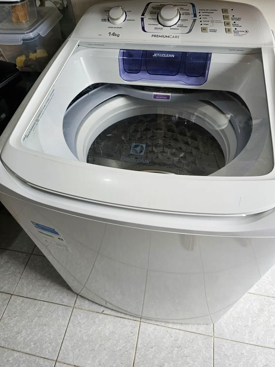 Lavadora Electrolux 14kg Premium Care Jet&Clean