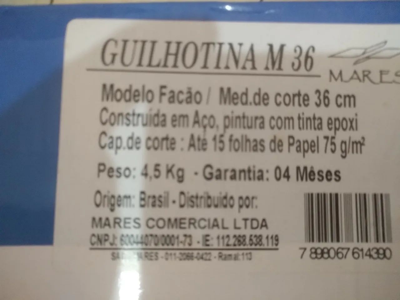 Guilhotina M 36