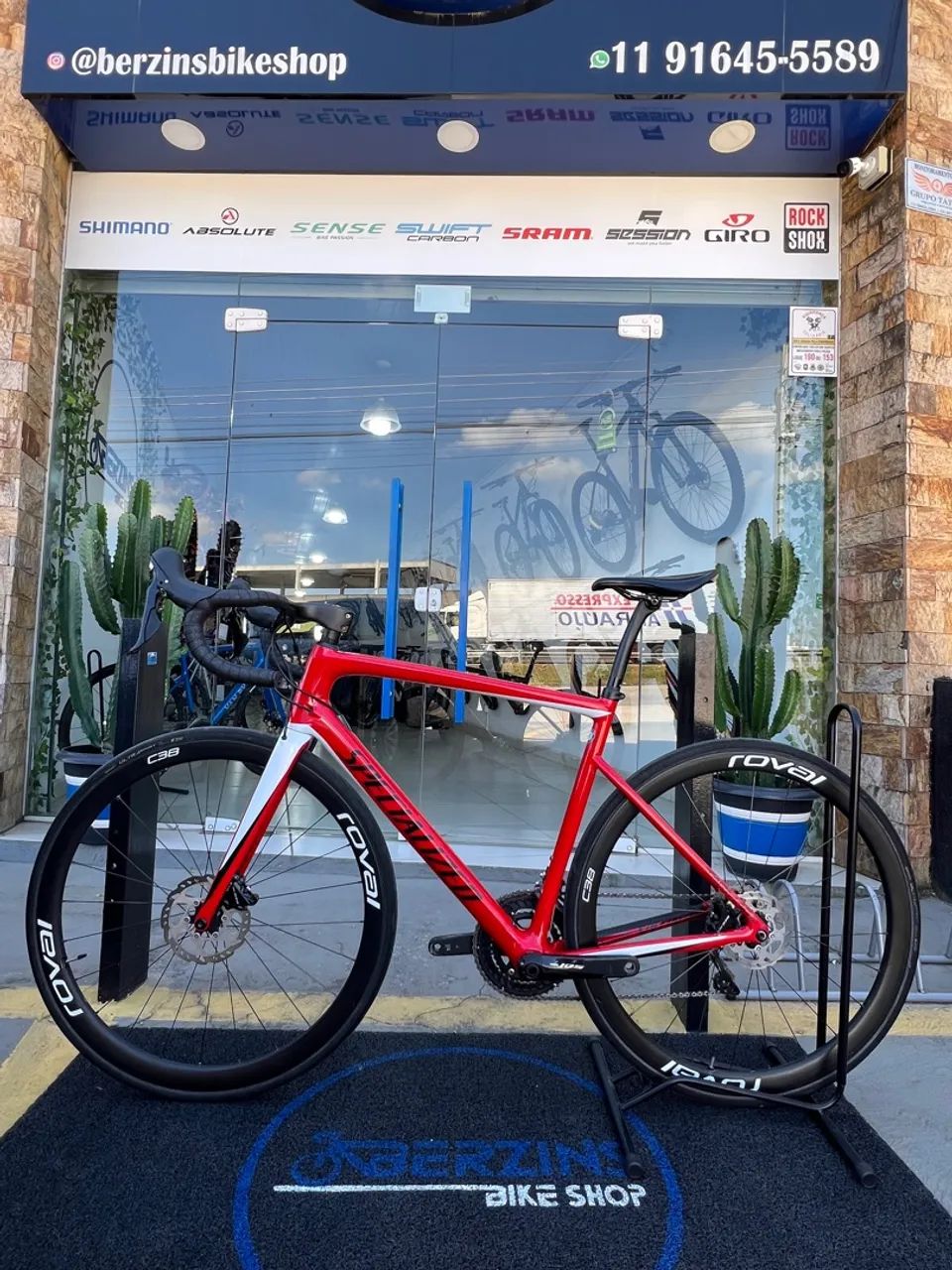 SPECIALIZED TARMAC SL6 DISC CARBONO 56 - SHIMANO 105 11v - RODAS ROVAL C38 CARBONO - NF  - Foto 3