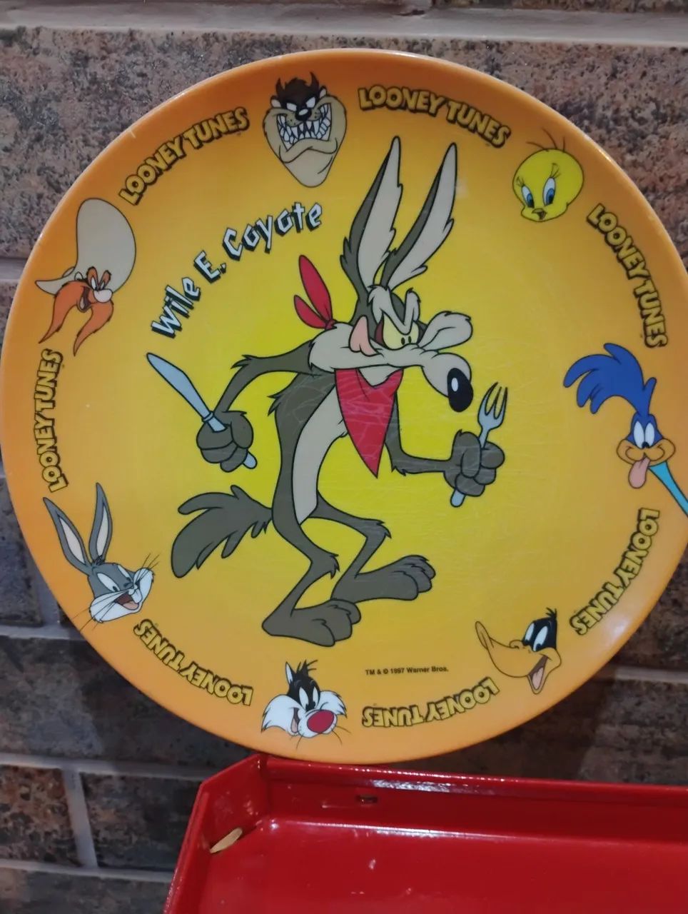Prato antigo looney tunes importado Warner Bros  - Foto 2